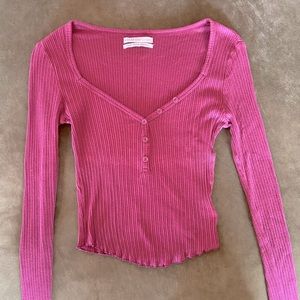 Urban Outfitters Ribbed Long Sleeve